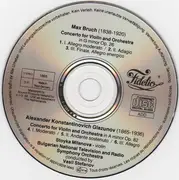CD - Max Bruch And Alexander Glazunov - Violin Concertos