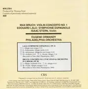CD - Bruch / Lalo - Violin Concerto No. 1 / Symphonie Espagnole
