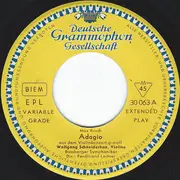 7inch Vinyl Single - Max Bruch / Ludwig van Beethoven ; Wolfgang Schneiderhan , Bamberger Symphoniker , Ferdinand Leitne - Violinkonzert G-moll: Adagio / Mondscheinsonate: Adagio