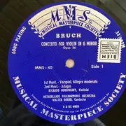 10'' - Bruch / Paganini - Violinkonzert Op. 26 / La Campanella