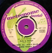 7inch Vinyl Single - Max Brüel / Attila Zoller / Gary Peacock - Jazz Salon Dortmund 1957 - Vol. 6 - EP