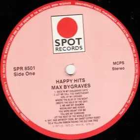 Max Bygraves - Happy Hits