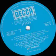 LP - Max Bygraves - The World Of Max Bygraves - light blue labels
