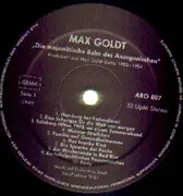 LP - Max Goldt - Die majestätische Ruhe des Anorganischen - ORIGINAL