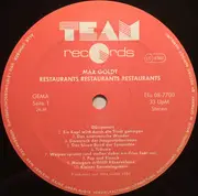 LP - Max Goldt - Restaurants Restaurants Restaurants