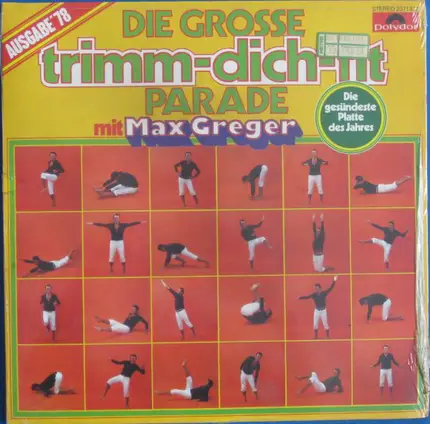 Max Greger - Die Grosse Trimm-Dich-Fit Parade Mit Max Greger