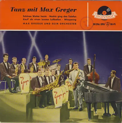Max Greger Und Sein Orchester - Tanz mit Max Greger