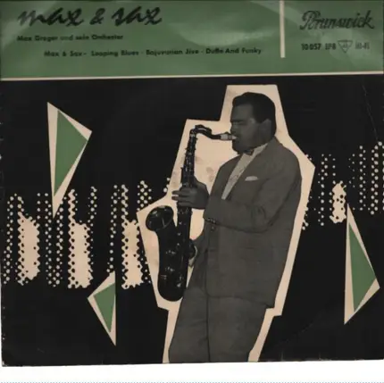 Max Greger Und Sein Orchester - Max & Sax
