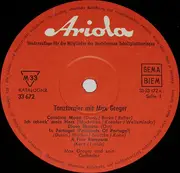10'' - Max Greger Und Sein Orchester - Tanzturnier Mit Max Greger