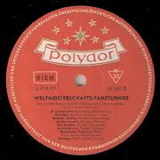 LP - Max Greger Und Sein Orchester - Weltmeisterschafts-Tanzturnier Im Strikten Tempo Mit Max Greger Und Seinem Großen Tanz-Turnier-Orchester