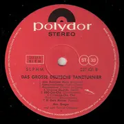 LP - Max Greger Und Sein Orchester - Das Grosse Deutsche Tanzturnier