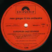 LP - Max Greger Und Sein Orchester - European Jazz Sounds