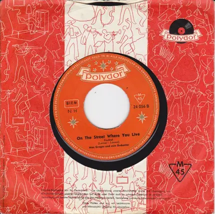 Max Greger Und Sein Orchester - Piove À La Max / On The Street Where You Live