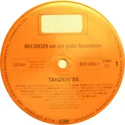 LP - Max Greger Und Sein Großes Tanzorchester - Tanzen '88
