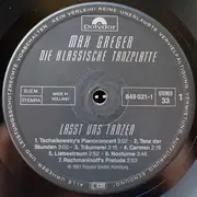 LP - Max Greger - Die Klassische Tanzplatte
