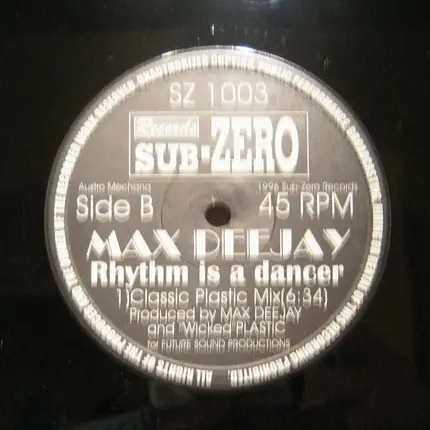 Max Deejay - Rhythm Is A Dancer