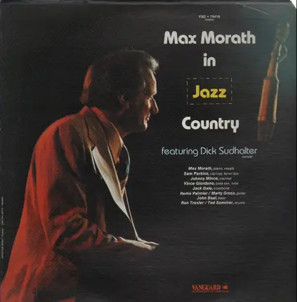 Max Morath, Richard M. Sudhalter - In Jazz Country