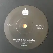 7inch Vinyl Single - Max Müller - Wir Steh'n Hier Jeden Tag - Numbered