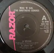 7inch Vinyl Single - Max 'N' Gal (The Brothers Gonad) - Delilah The Punk EPic - EP