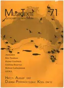magazin - Max Neuhaus / Heiner Goebbels  a.o. - MusikTexte - Heft 71
