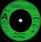 7inch Vinyl Single - Max Splodge - Bicycle Seat / Bicycle Seat (Dub)
