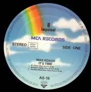 LP - Max Roach His Chorus And Orchestra - It's Time