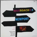 LP - Max Roach Quintet - Max Roach + 4 At Newport - Mono