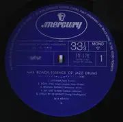LP - Max Roach - Essence Of Jazz Drums - Mono