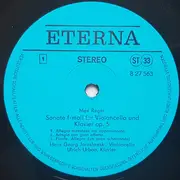 LP - Reger - Sonaten Für Violoncello Und Klavier