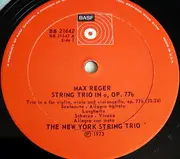 LP - Max Reger - Streichtrios Opus 77b Und Opus 141b