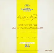 Reger - Variationen Und Fuge Über Ein Thema Von Mozart Op. 132