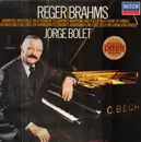 LP - Max Reger , Johannes Brahms , Jorge Bolet - Variationen Und Fuge Über Ein Thema Von Telemann / Variationen Und Fuge Über Ein Thema Von Händel