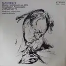 LP - Max Reger - Mozart-Variationen Op. 132a. Introduktion, Passacaglia Und Fuge Op.96