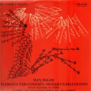 LP - Max Reger - Telemann-Variationen; Mozart-Variationen