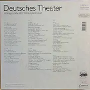 LP-Box - Max Reinhardt , Emil Jannings , Käthe Dorsch a.o. - Deutsches Theater - Höhepunkte der Schauspielkunst - Hardcoverbox + booklet / Mono