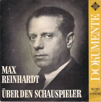 Max Reinhardt - Über Den Schauspieler