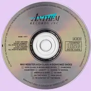 CD - Max Webster - High Class In Borrowed Shoes