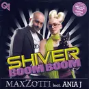 CD Single - Max Zotti feat. Ania J - Shiver Boom Boom - Promo Cardboard.