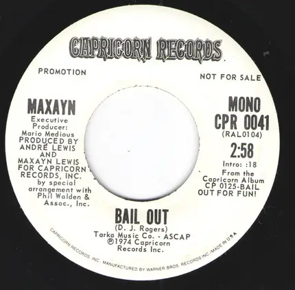 Maxayn - Bail Out