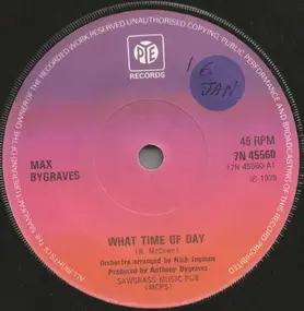 Max Bygraves - What Time Of Day