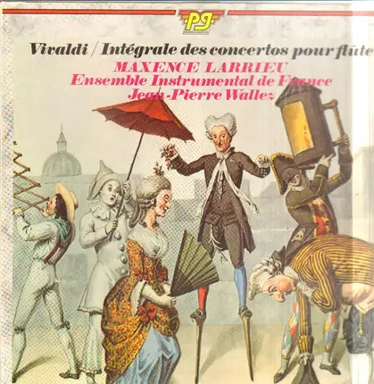 Maxence Larrieu / Ensemble Instrumental de France Jean-Pierre Wallez - Vivaldi  / Integrale des concertos pour flûte
