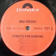 LP - Max Greger - Strictly For Dancing