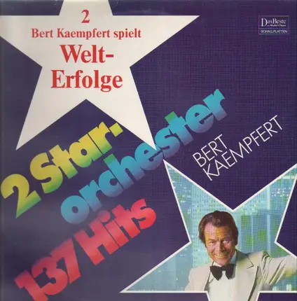 Max Greger , Bert Kaempfert - 2 Starorchester - 137 Hits