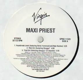 Maxi Priest - Heartbreak Lover / That Girl
