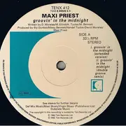 12inch Vinyl Single - Maxi Priest - Groovin' In The Midnight