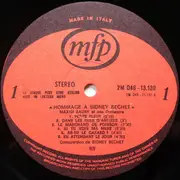 LP - Maxim Saury - Hommage A Sidney Bechet