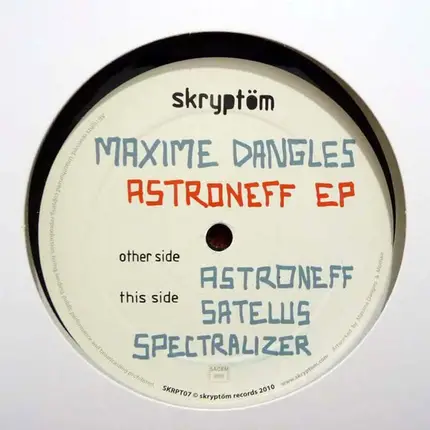 Maxime Dangles - Astroneff Ep