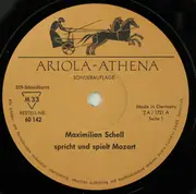 10'' - Maximilian Schell - Maximilian Schell Spricht Und Spielt Mozart