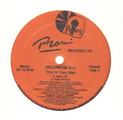 Maximum 3+1 - This Is Your Nite