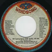 7inch Vinyl Single - Maxine Nightingale - (Bringing Out) The Girl In Me